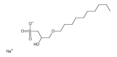 3-(Decyloxy)-2-hydroxy-1-propanesulfonic acid sodium salt picture