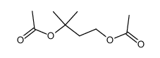 1,3-diacetoxy-3-methyl-butane Structure