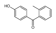 (4-HYDROXYPHENYL)(O-TOLYL)METHANONE structure