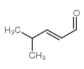 4-METHYL-2-PENTENAL Structure