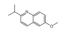 6-methoxy-2-propan-2-ylquinoline Structure