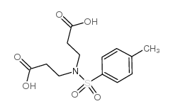 N-对甲苯磺酰咪唑-3,3’-二丙酸结构式