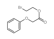 2-bromoethyl 2-phenoxyacetate结构式
