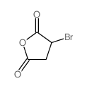 2,5-Furandione,3-bromodihydro- Structure