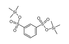 bis(trimethylsilyl) benzene-1,3-disulfonate Structure