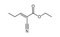 (E/Z)-ethyl 2-cyano-3-ethoxyacrylate结构式
