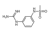 2-[3-(methanesulfonamido)phenyl]guanidine Structure