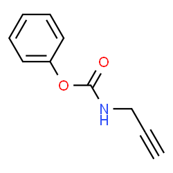 Carbamic acid, 2-propynyl-, phenyl ester (9CI) Structure