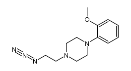 1-(2-azidoethyl)-4-(2-methoxyphenyl)piperazine结构式