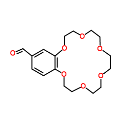 4'-formylbenzo-18-crown 6-ether Structure