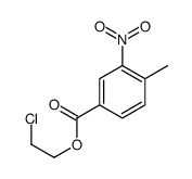 2-chloroethyl 4-methyl-3-nitrobenzoate Structure