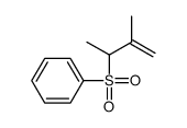 3-methylbut-3-en-2-ylsulfonylbenzene Structure