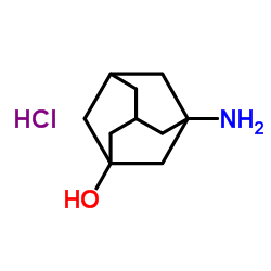 3-氨基-1-金刚烷醇盐酸盐结构式