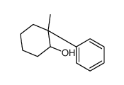 2-methyl-2-phenylcyclohexan-1-ol Structure