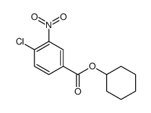 cyclohexyl 4-chloro-3-nitrobenzoate结构式