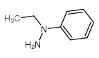1-乙基-1-苯基肼结构式
