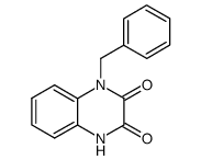 1-benzyl-1,4-dihydro-quinoxaline-2,3-dione Structure