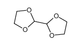 2,2'-Bi(1,3-dioxolane)结构式