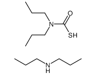 dipropylammonium dipropylthiocarbamate Structure