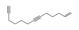 tridec-1-en-6,12-diyne Structure