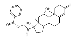 Cortisol 21-Benzoate Structure
