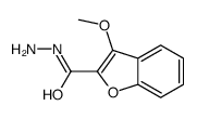 3-methoxy-1-benzofuran-2-carbohydrazide结构式