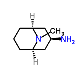 内向-3-氨基-9-甲基-9-氮杂双环[3,3,1]壬烷结构式