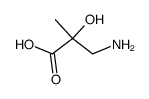 β-amino-α-hidroxyisobutyric acid结构式