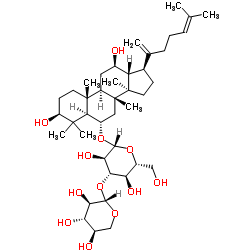 三七皂苷T5结构式
