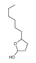 5-hexyloxolan-2-ol结构式