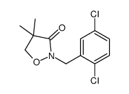 2-[(2,5-dichlorophenyl)methyl]-4,4-dimethyl-1,2-oxazolidin-3-one结构式