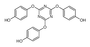 p,p',p''-[1,3,5-triazine-2,4,6-triyltris(oxy)]triphenol结构式