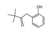 1-(2-hydroxyphenyl)-3,3-dimethylbutan-2-one结构式