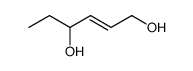 (E)-hex-2-ene-1,4-diol结构式