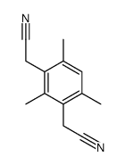 2,4-双-(氰基甲基)-2,4,6-三甲基苯结构式
