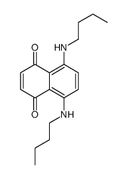 5,8-bis(butylamino)naphthalene-1,4-dione Structure
