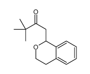 1-(3,4-dihydro-1H-isochromen-1-yl)-3,3-dimethylbutan-2-one Structure