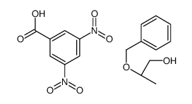 3,5-dinitrobenzoic acid,(2S)-2-phenylmethoxypropan-1-ol Structure