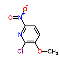2-Chloro-3-methoxy-6-nitropyridine Structure