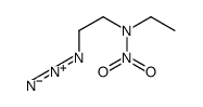 N-(2-azidoethyl)-N-ethylnitramide Structure