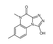 5,7-dimethyl-2H-[1,2,4]triazolo[4,3-a]quinoxaline-1,4-dione结构式
