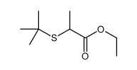 ethyl 2-tert-butylsulfanylpropanoate Structure