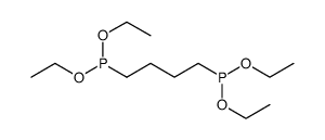 Phosphonous acid, P,P'-1,4-butanediylbis-, P,P',P'',P'''-tetraethyl ester Structure