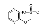磺基甲氧基吡嗪结构式