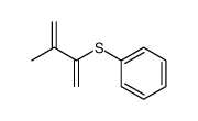 2-methyl-3-(phenylthio)-1,3-butadiene Structure
