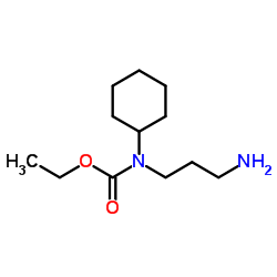 Ethyl (3-aminopropyl)cyclohexylcarbamate Structure