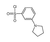 3-(吡咯烷-1-基)苯-1-磺酰氯结构式