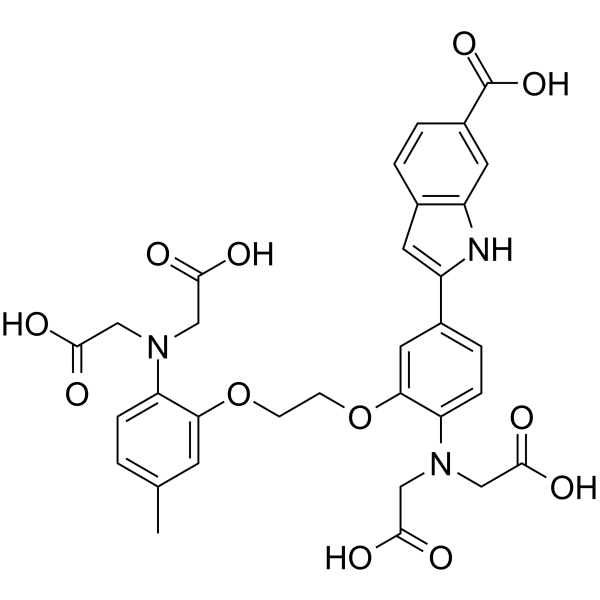 钙荧光指示剂-1结构式
