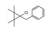(1-chloro-2,2,3,3-tetramethylcyclopropyl)methylbenzene Structure