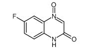 7-fluoro-3-oxo-3,4-dihydroquinoxaline 1-oxide Structure